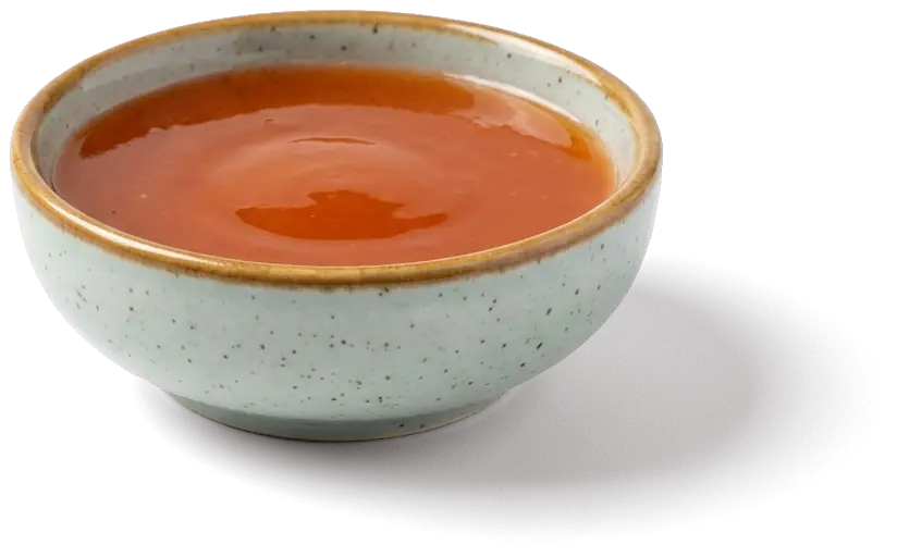 Süß-Sauer-Sauce im Dip-Schälchen