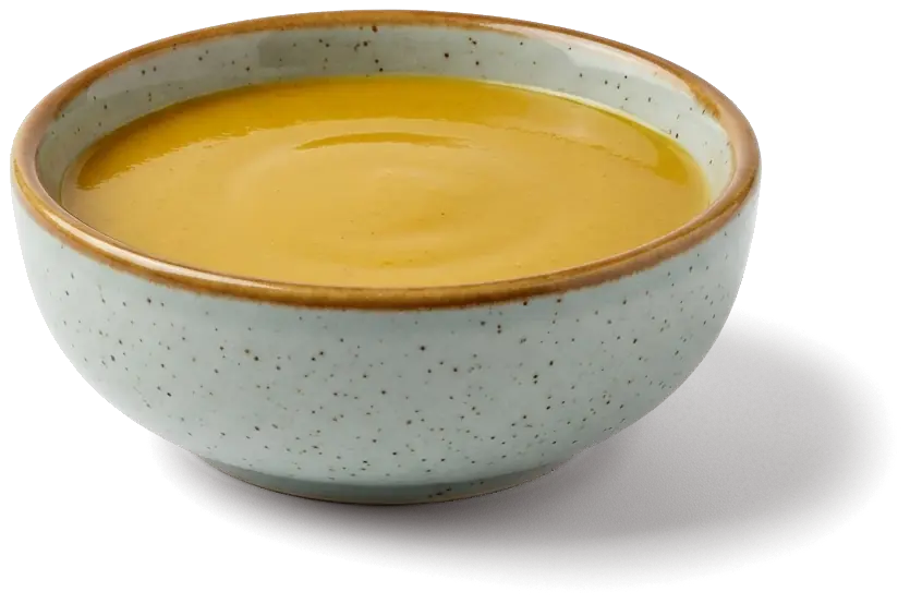 Curry Mango im Dip-Schälchen
