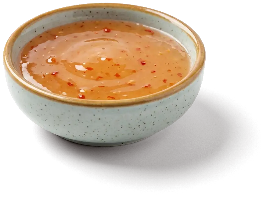 Sweet-Chilisauce im Dip-Schälchen