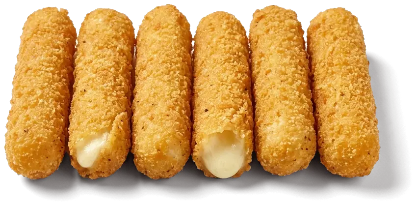 Knusprige Mozzarella Sticks