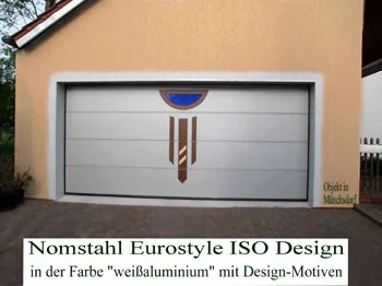 Eurostyle ISO, Weißaluminium mit Design-Motiven