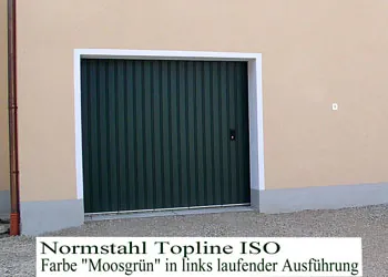 Topline ISO, Moosgrün, links laufend