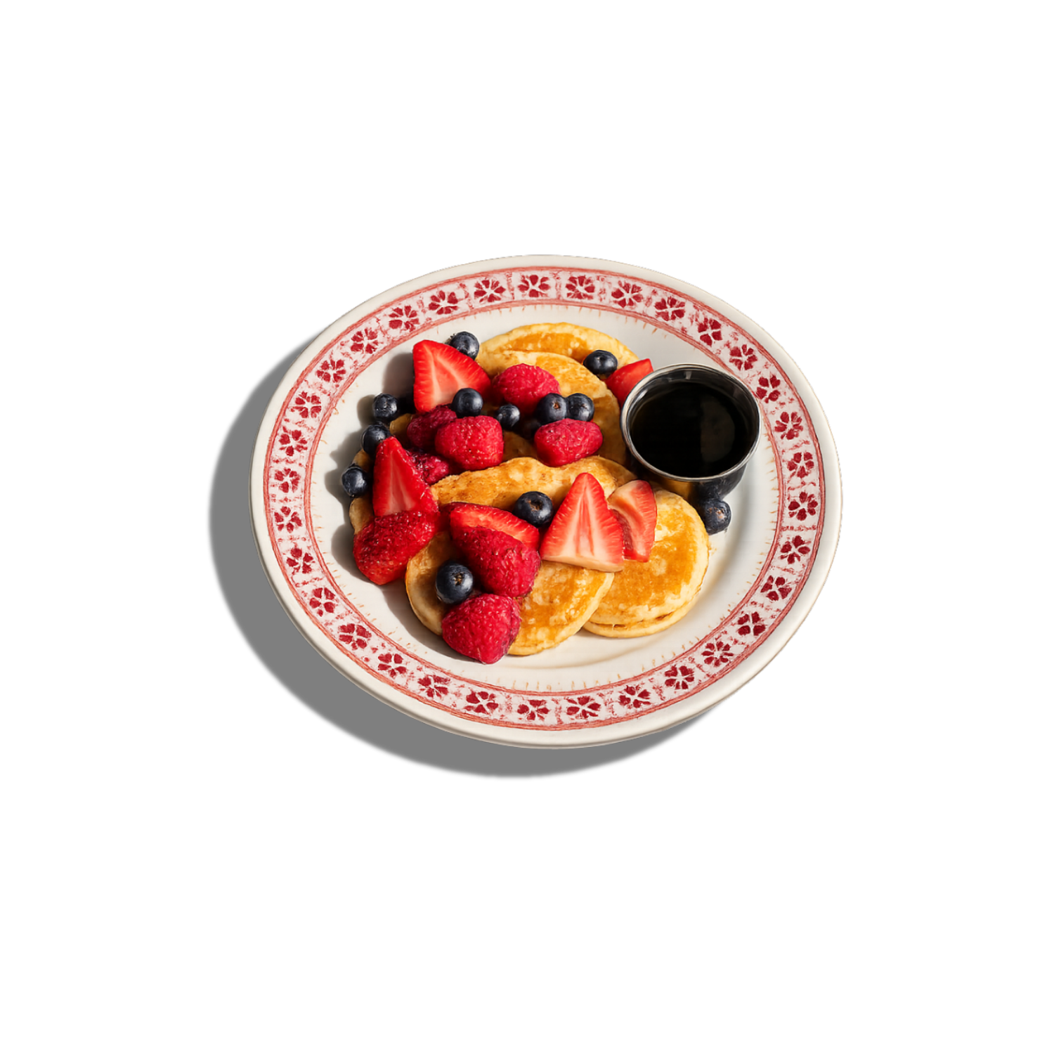 Assiette pancakes
