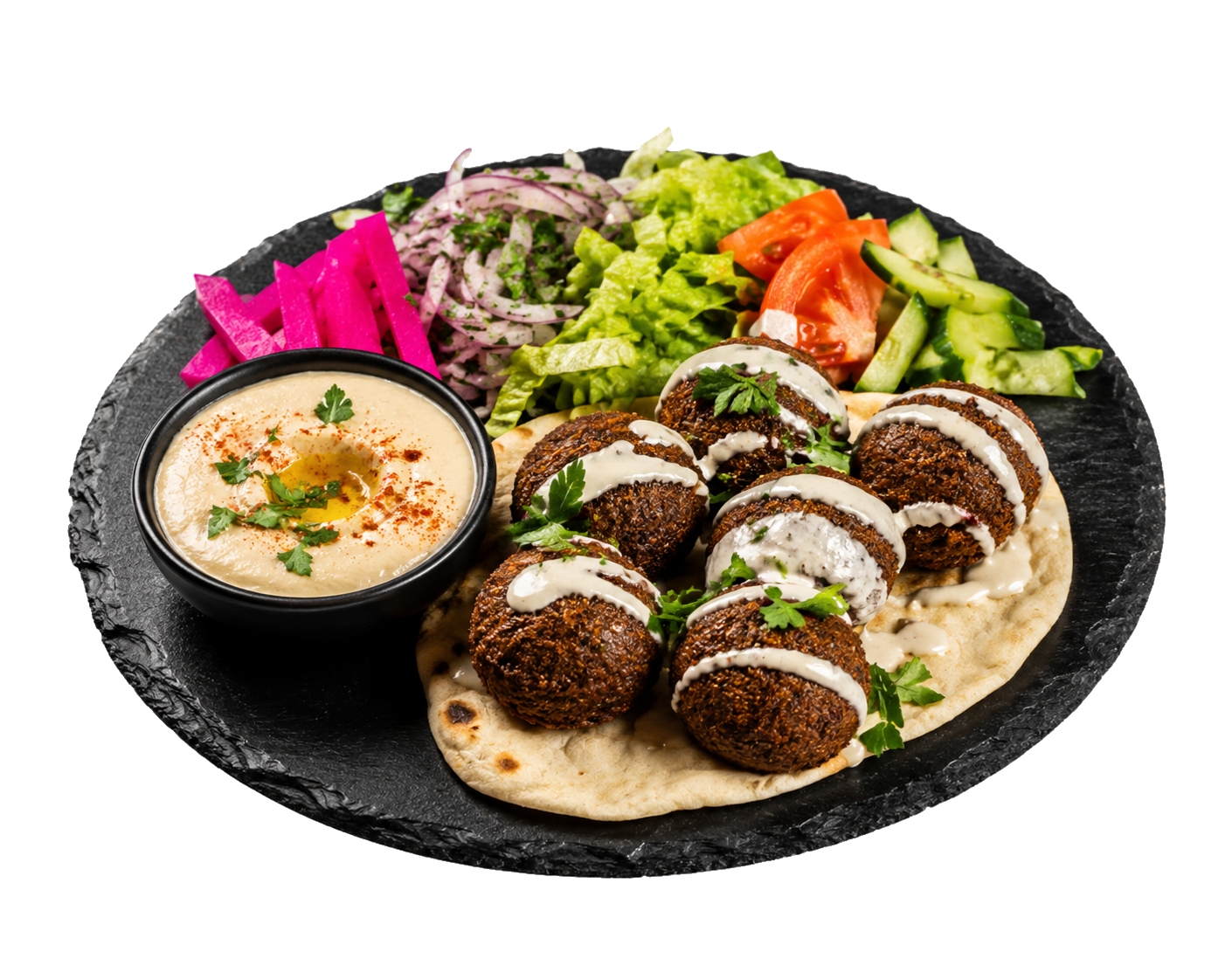 Falafel-Teller